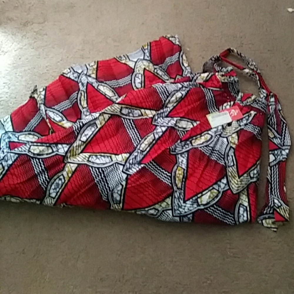 3X Ankara Skirt NWT